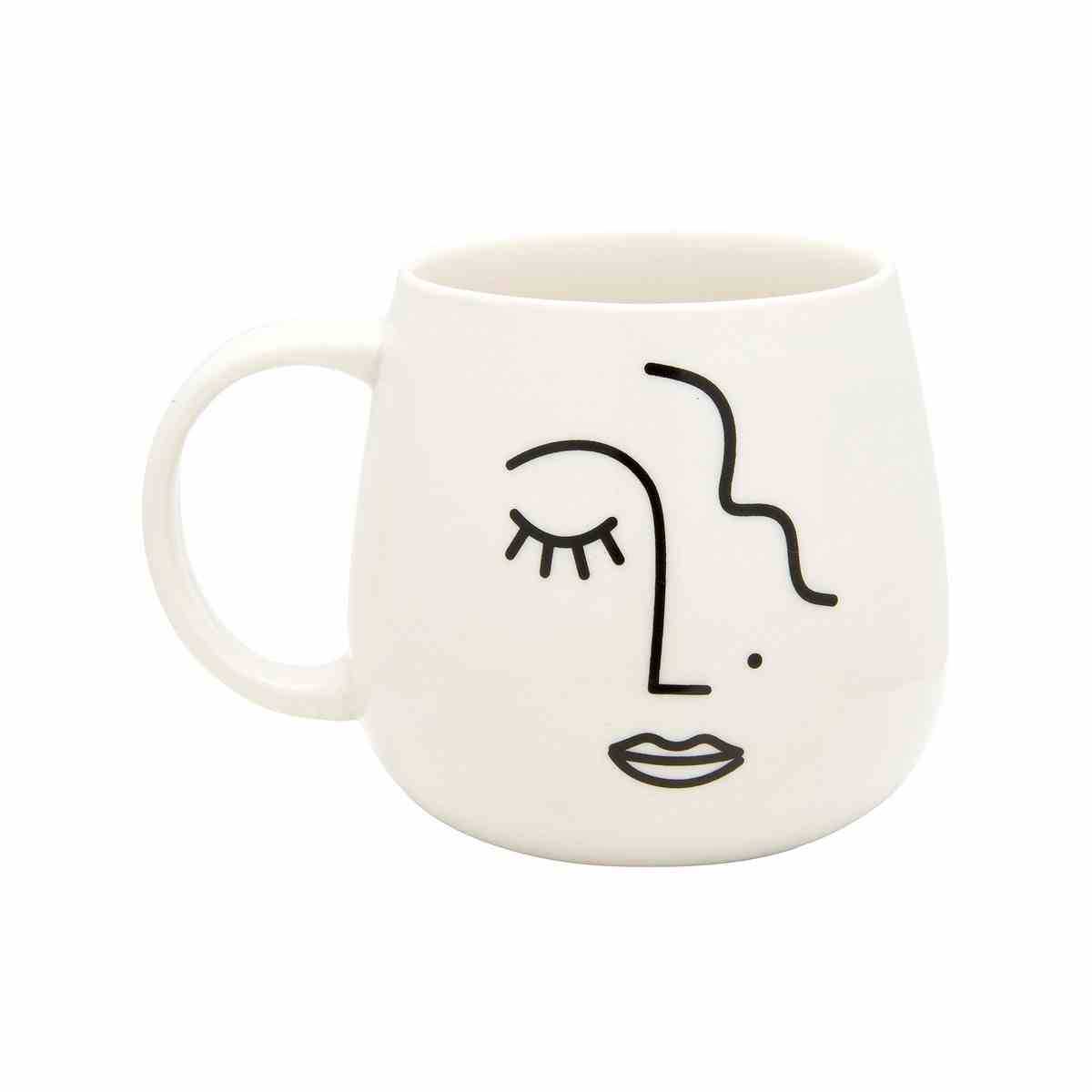 Κούπα Abstract face