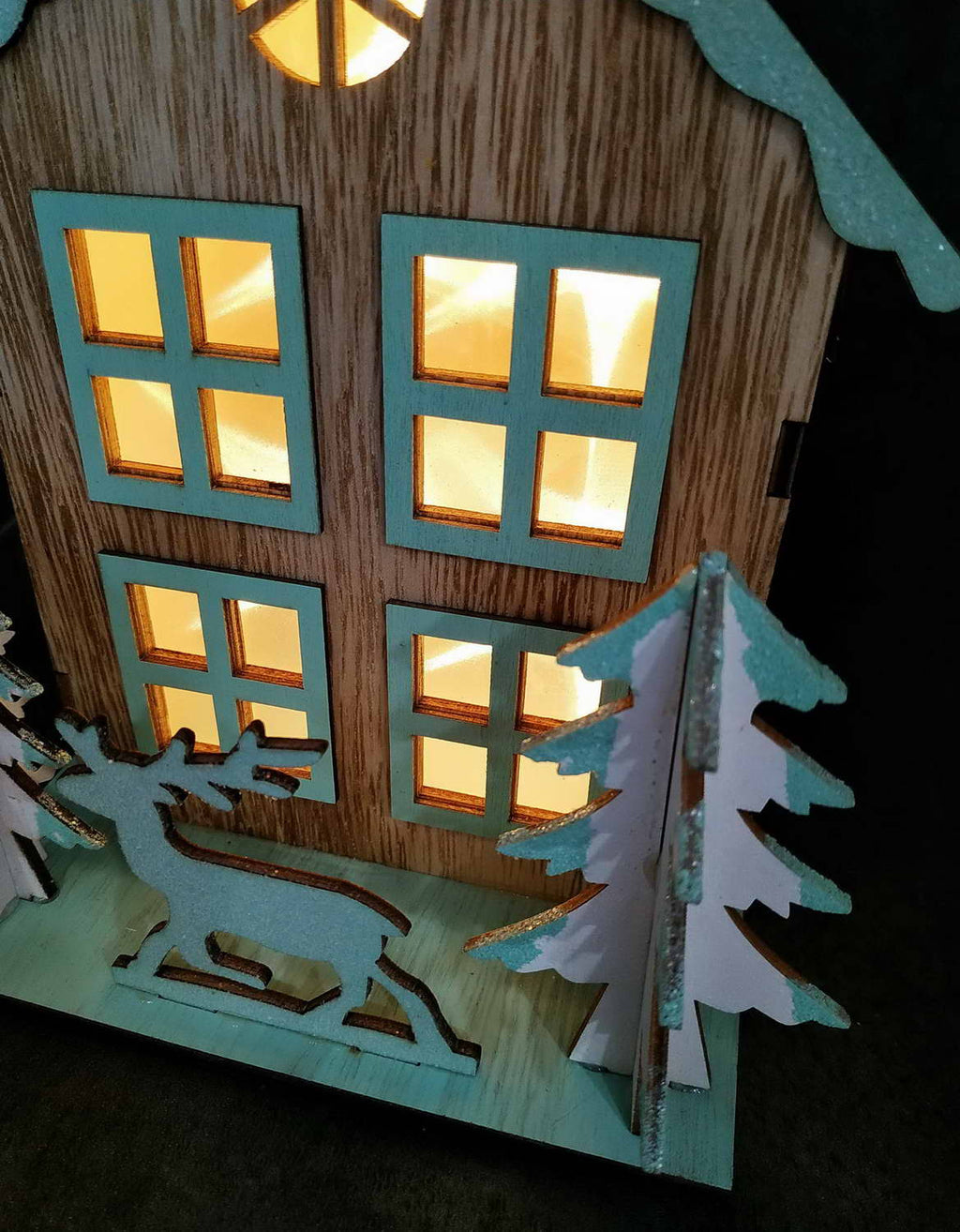 Ξύλινο Διακοσμητικό Xmas Home