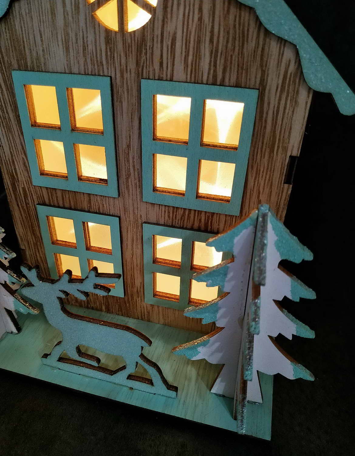 Ξύλινο Διακοσμητικό Xmas Home