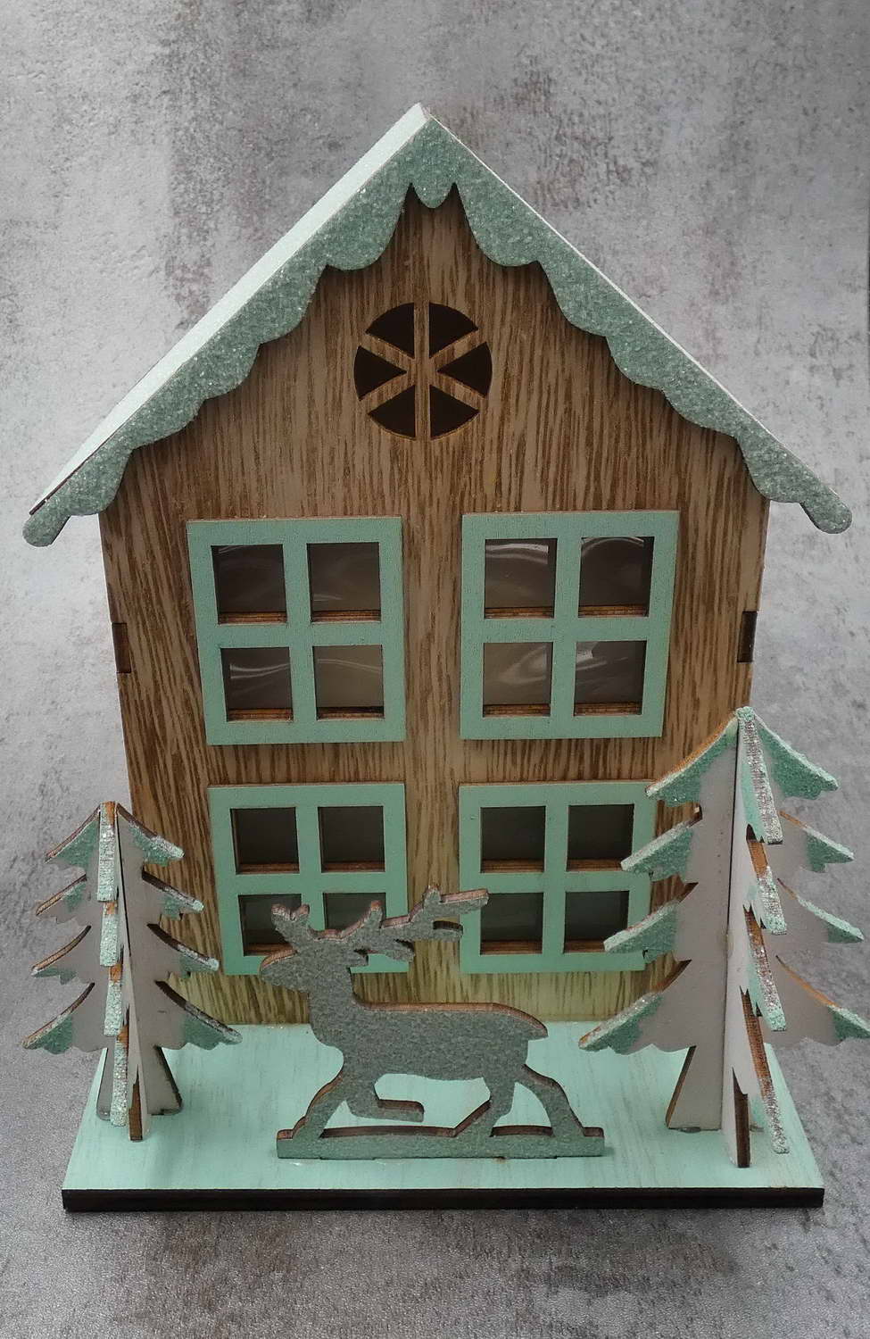 Ξύλινο Διακοσμητικό Xmas Home