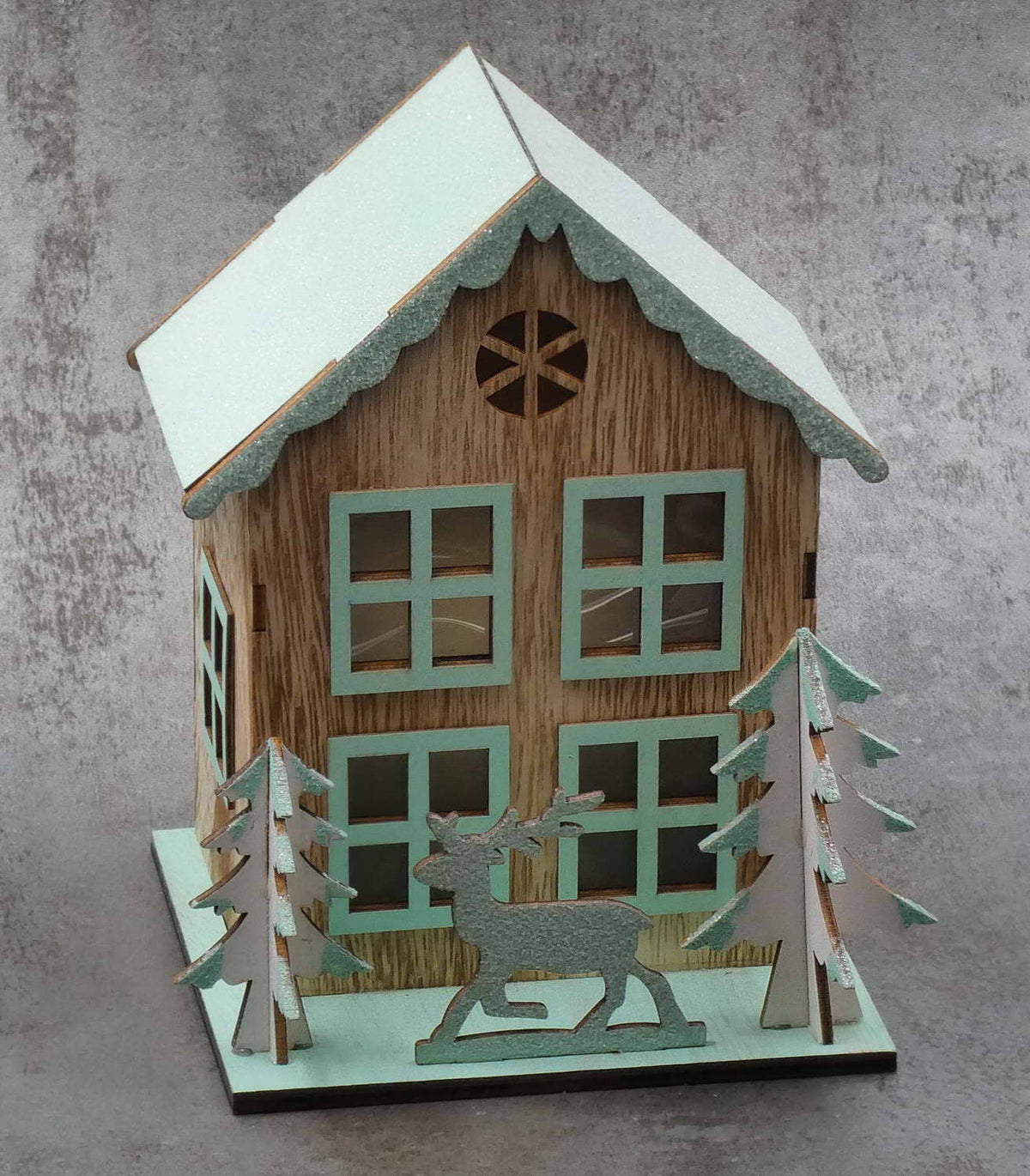 Ξύλινο Διακοσμητικό Xmas Home