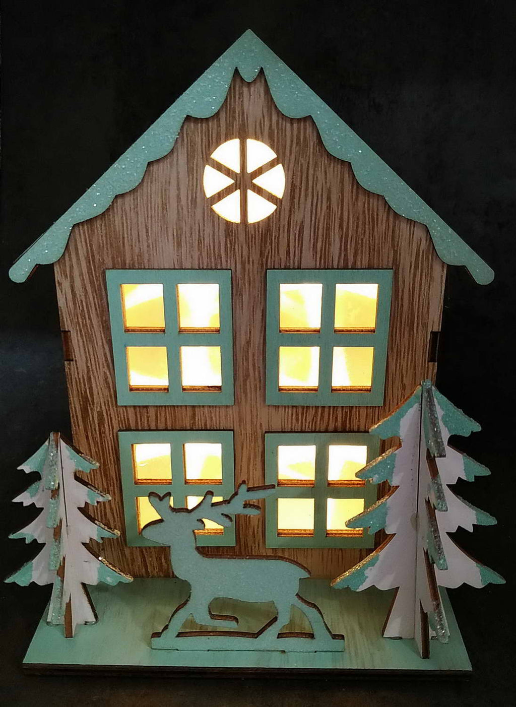 Ξύλινο Διακοσμητικό Xmas Home