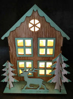 Ξύλινο Διακοσμητικό Xmas Home