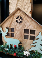 Ξύλινο Διακοσμητικό Xmas Home