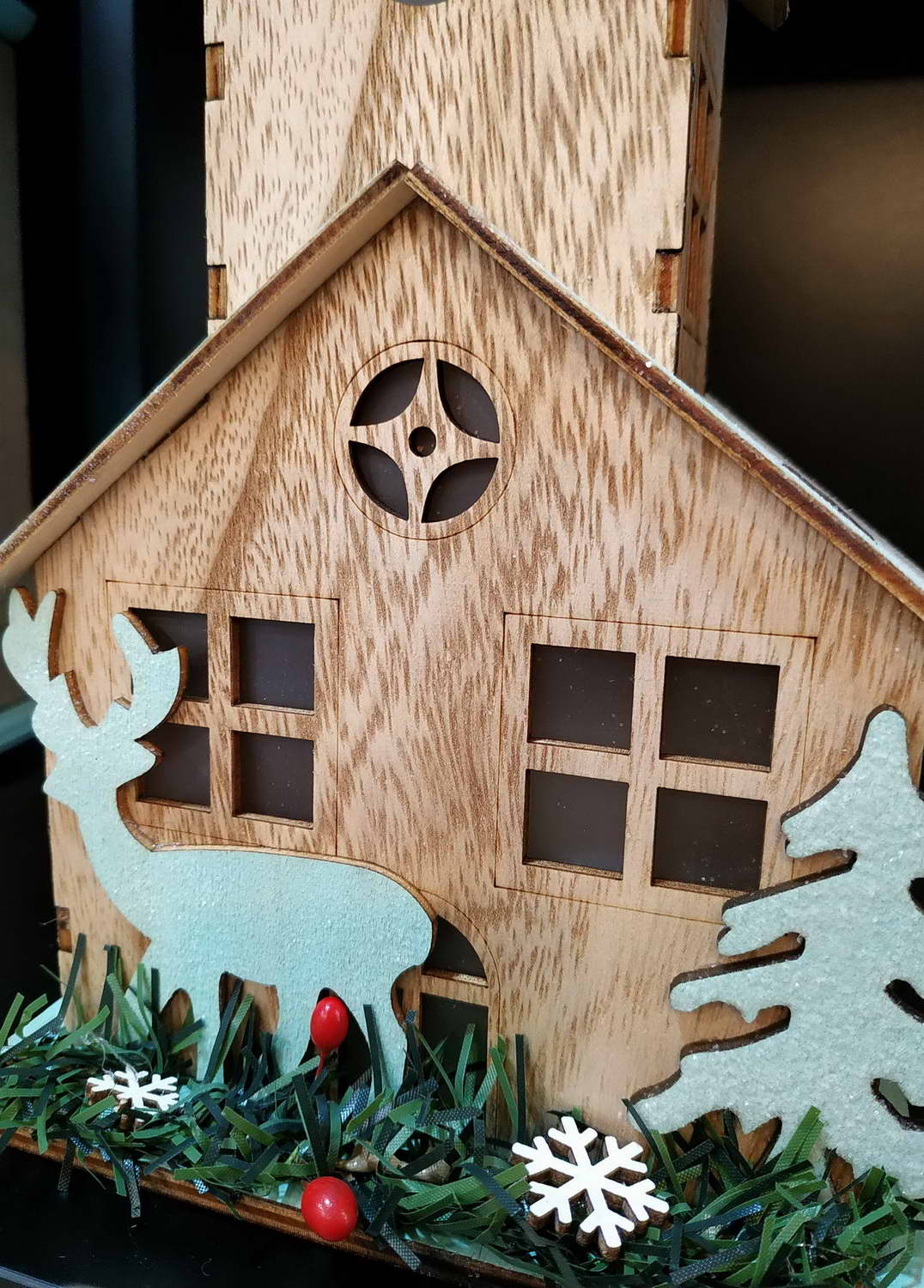 Ξύλινο Διακοσμητικό Xmas Home