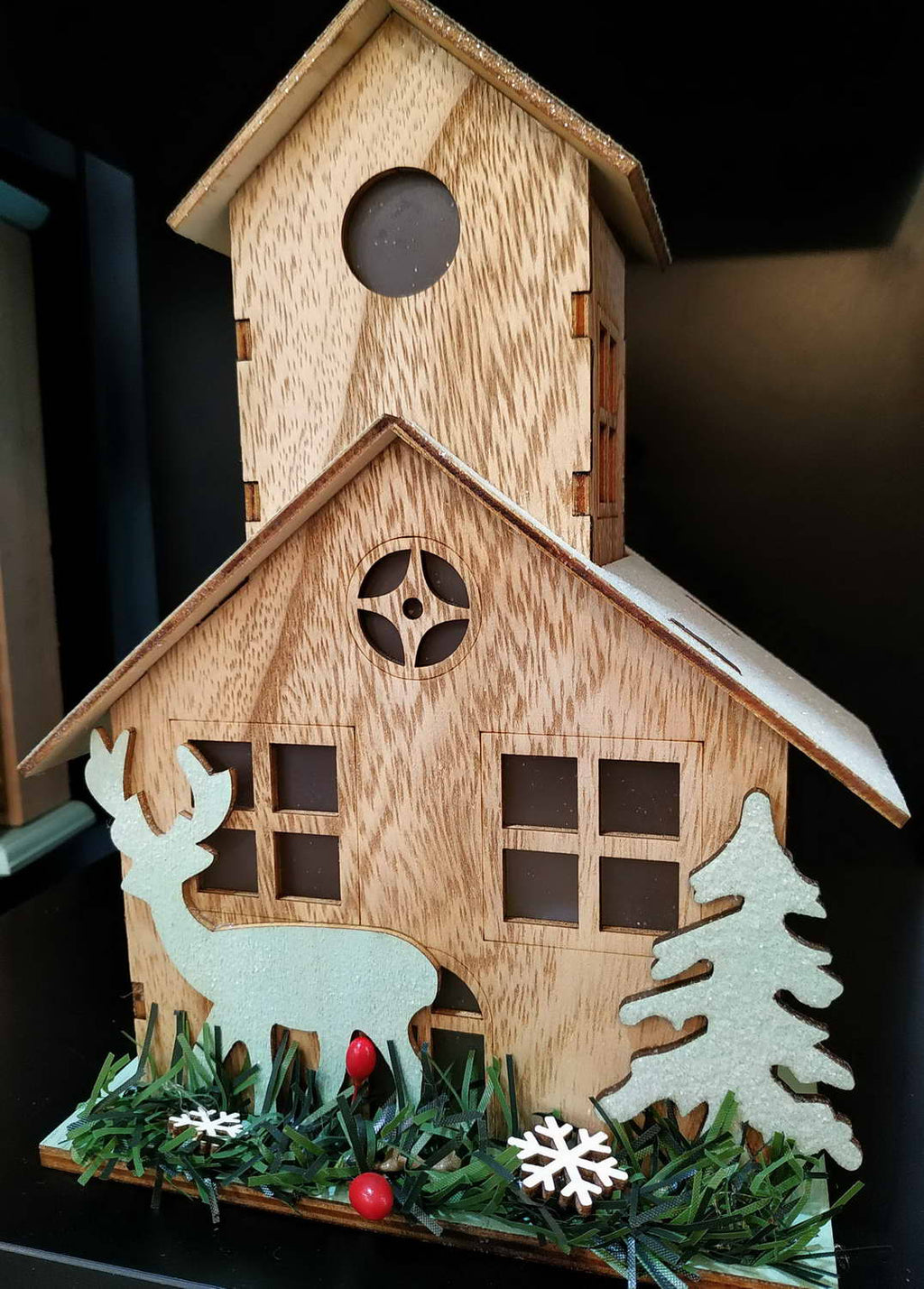 Ξύλινο Διακοσμητικό Xmas Home