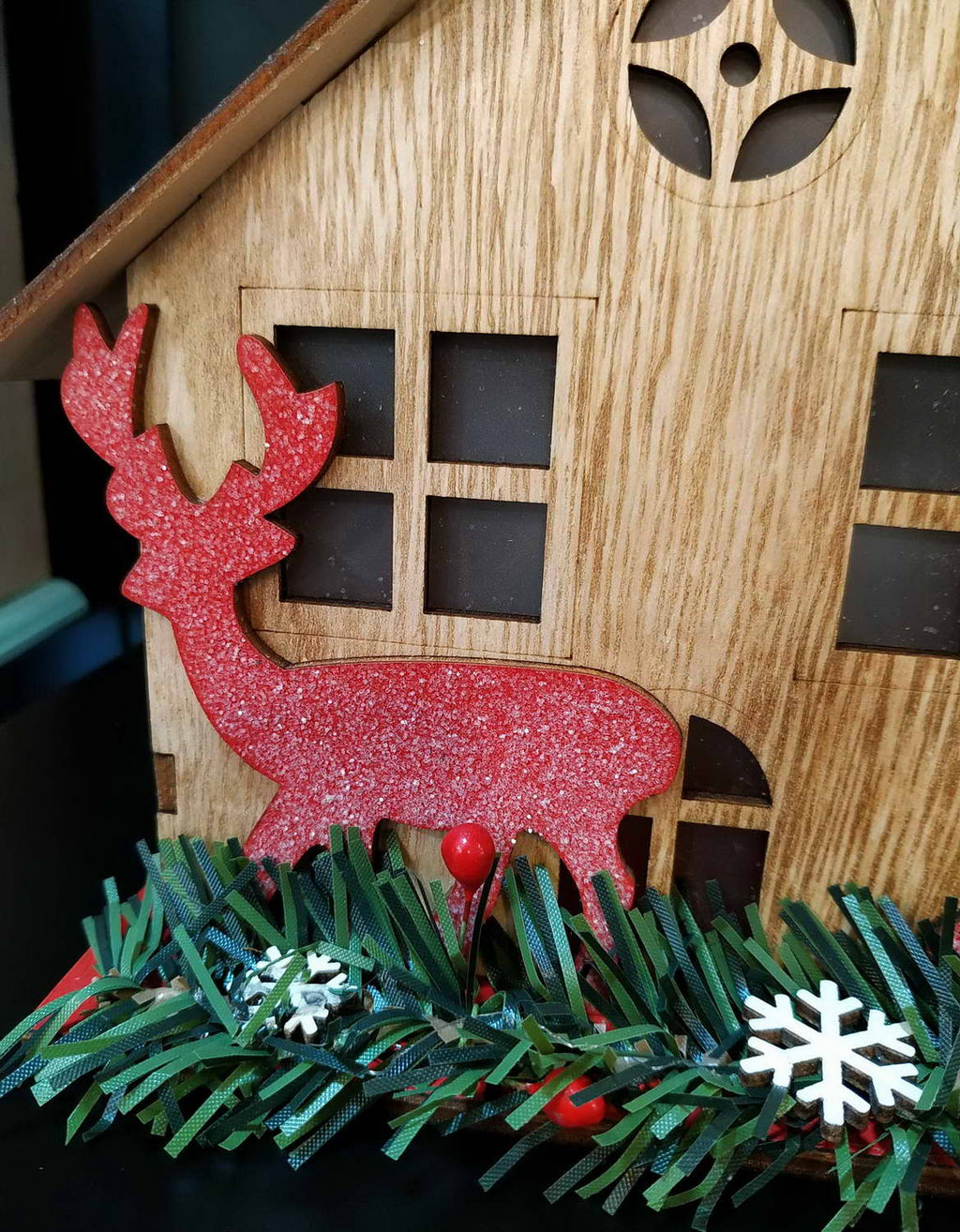 Ξύλινο Διακοσμητικό Xmas Home