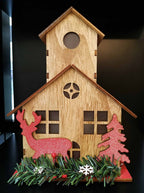 Ξύλινο Διακοσμητικό Xmas Home