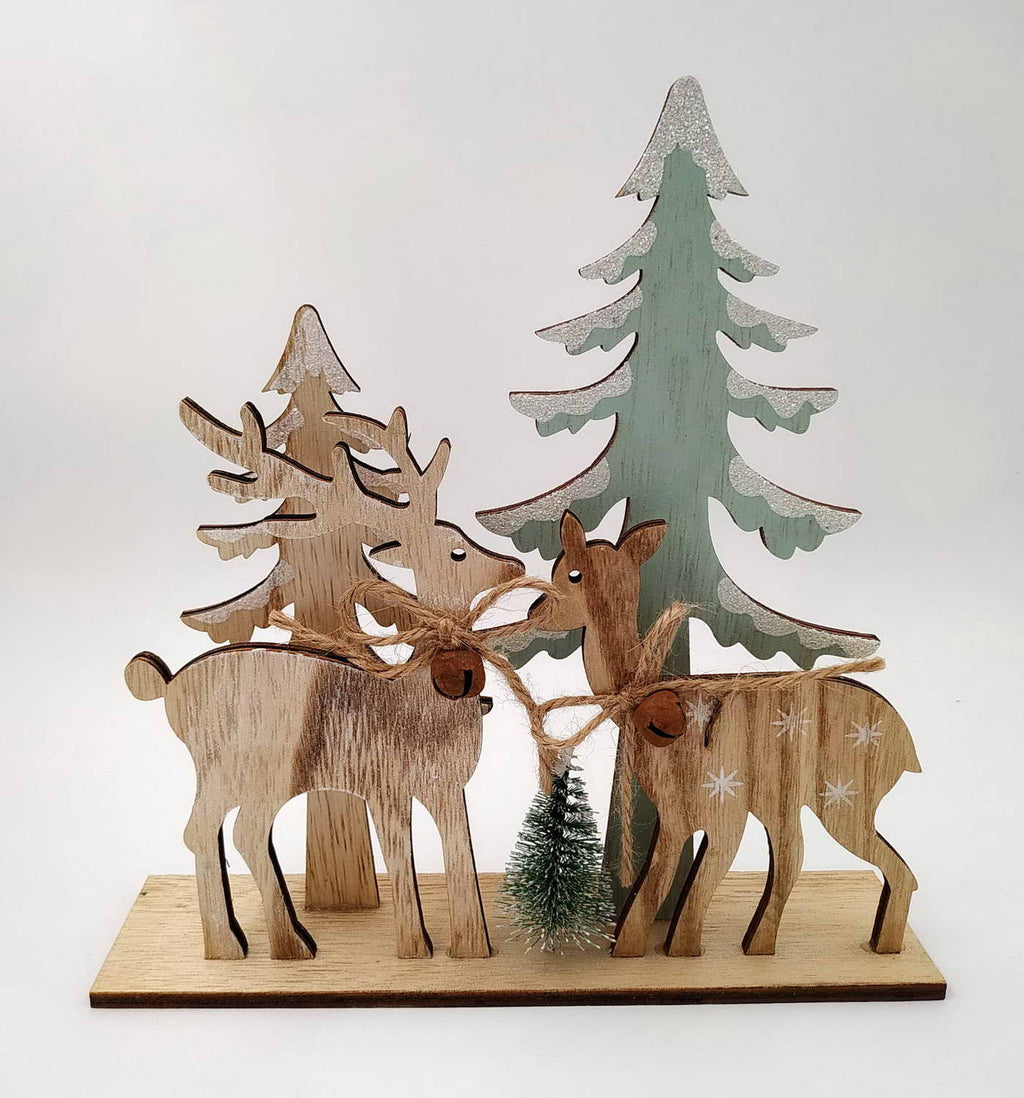 Ξύλινο Διακοσμητικό Xmas Forest