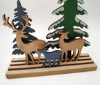 Ξύλινο Διακοσμητικό Xmas Forest