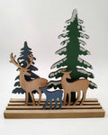 Ξύλινο Διακοσμητικό Xmas Forest