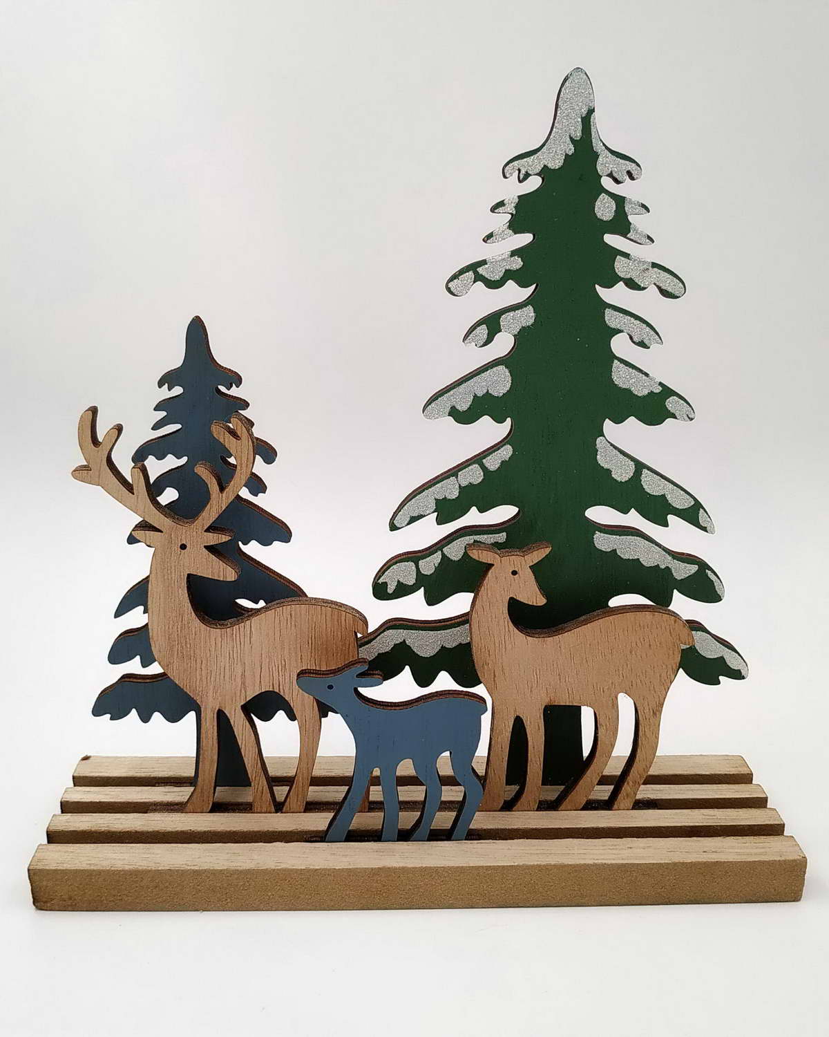 Ξύλινο Διακοσμητικό Xmas Forest