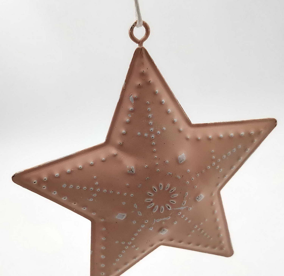 Στολίδι Tin Christmas Star
