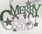Μεταλλικό Στολίδι Merry Christmas