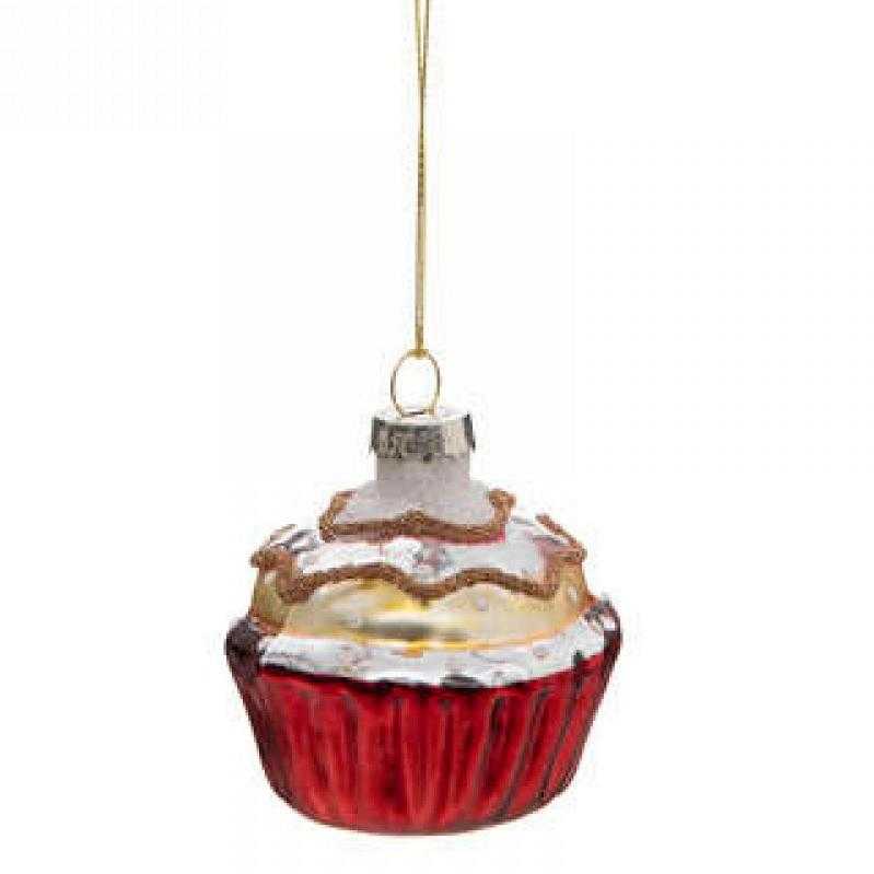 Χριστουγεννιάτικο στολίδι Cup cake