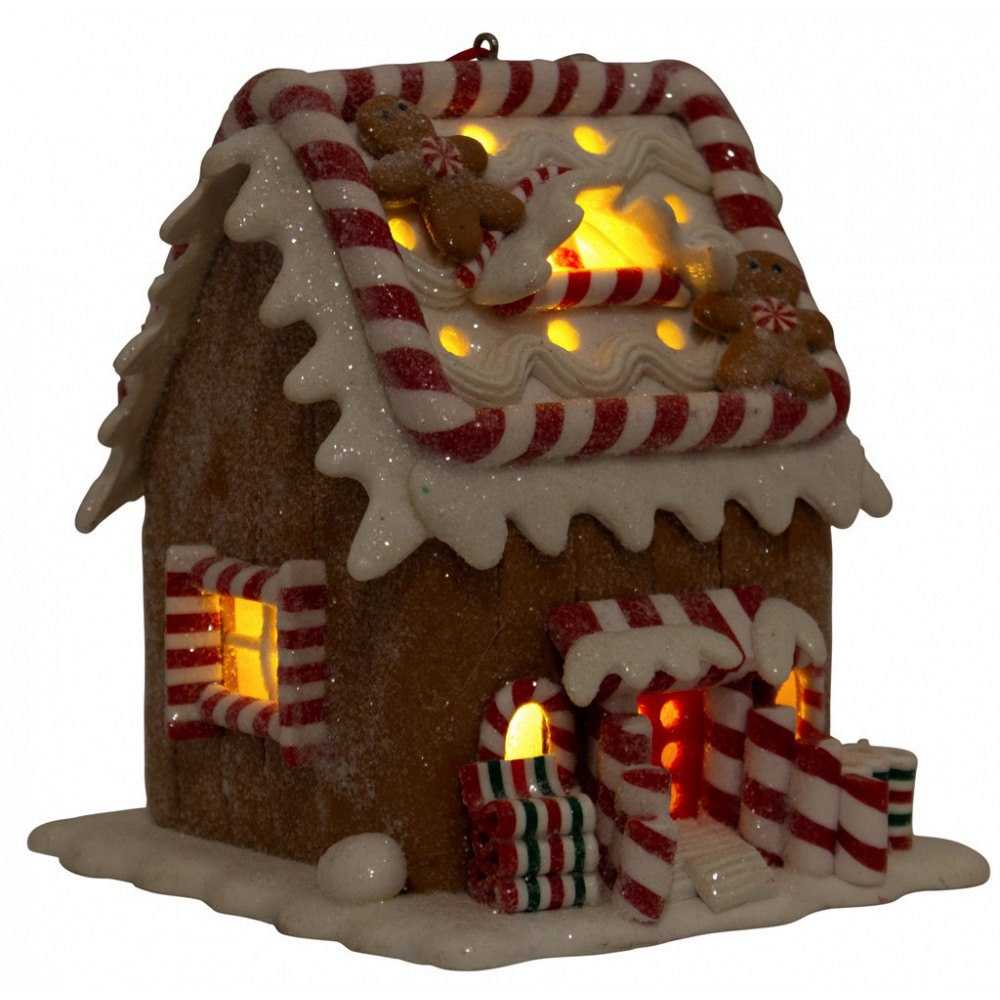 Χριστουγεννιάτικο φωτιζόμενο σπιτάκι Gingerbread