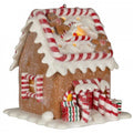 Χριστουγεννιάτικο φωτιζόμενο σπιτάκι Gingerbread