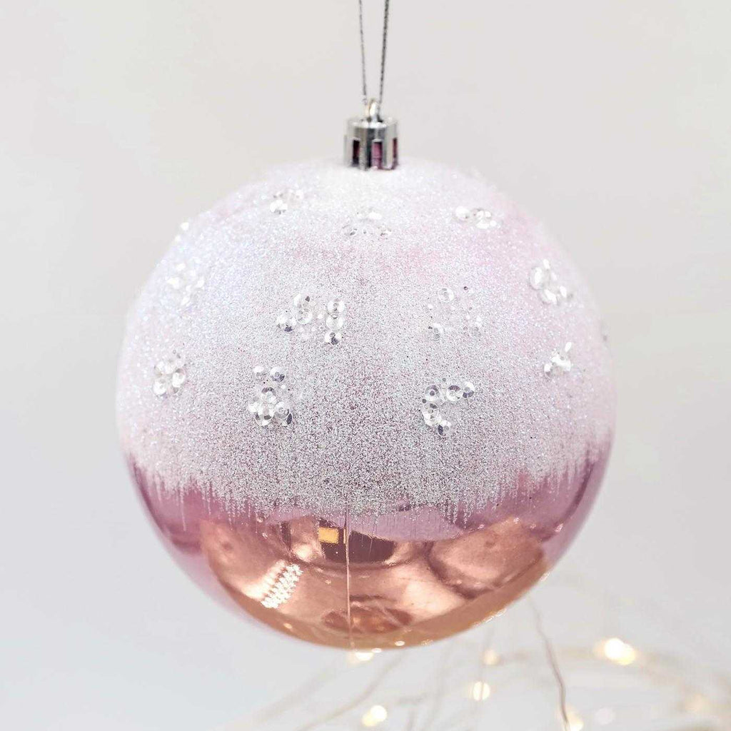 Χριστουγεννιάτικο στολίδι Bubble glass