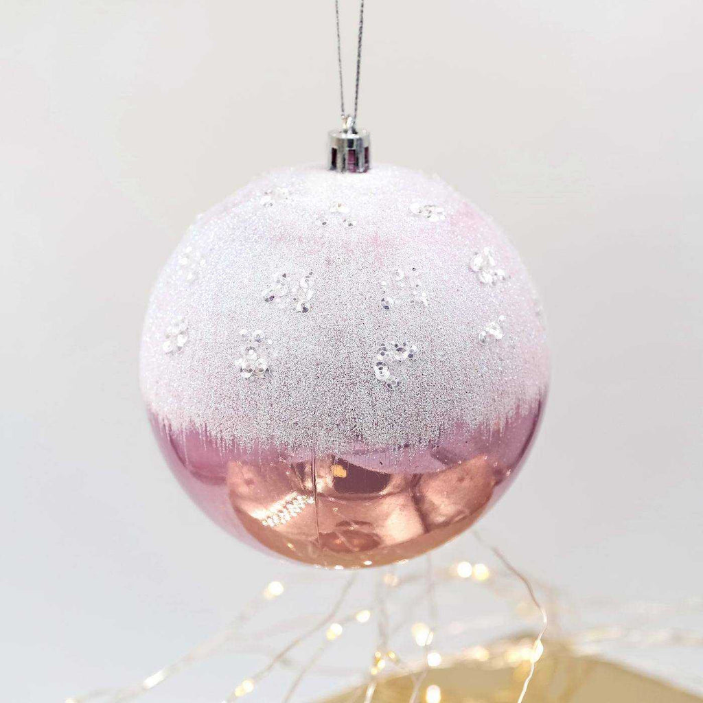 Χριστουγεννιάτικο στολίδι Bubble glass