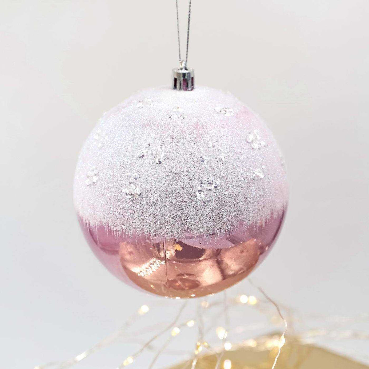 Χριστουγεννιάτικο στολίδι Bubble glass