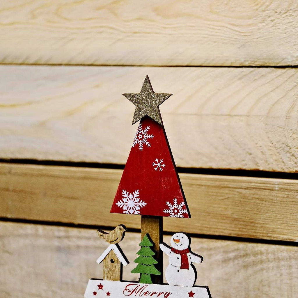 Ξύλινο δεντράκι Merry Christmas