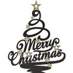 Ξύλινο δεντράκι Merry Christmas
