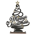 Ξύλινο δεντράκι Merry Christmas