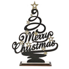 Ξύλινο δεντράκι Merry Christmas