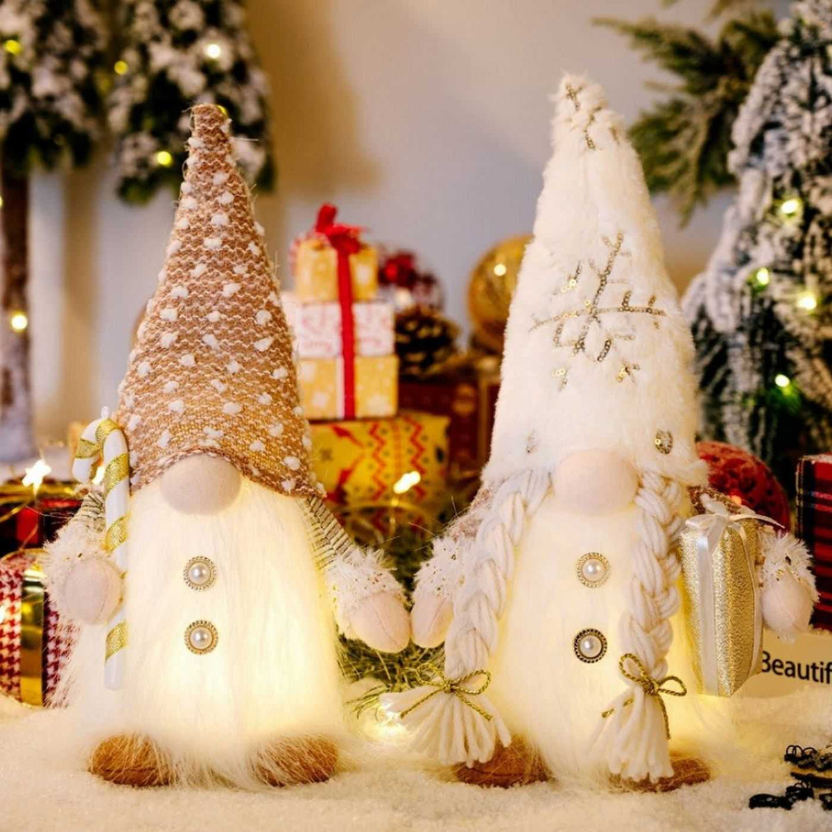 Χριστουγεννιάτικο Led Gnome Figure