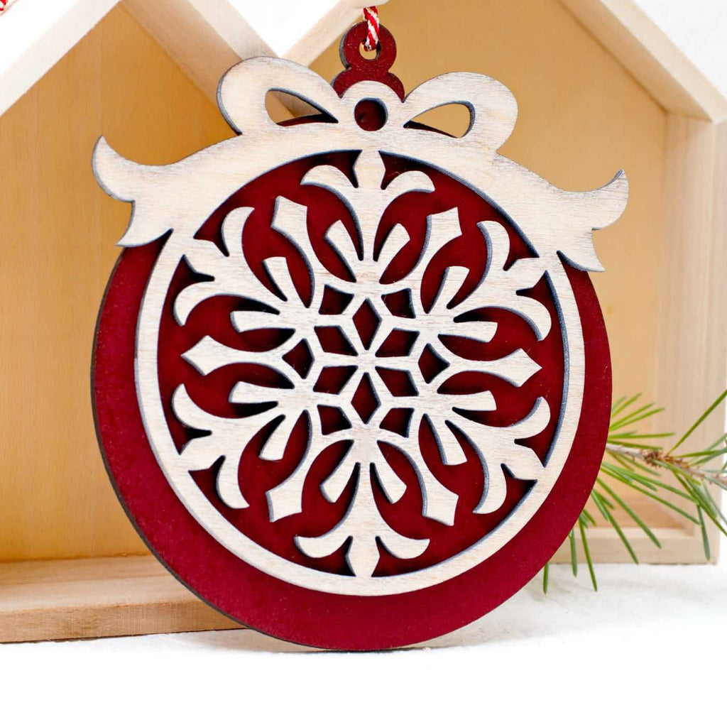 Χριστουγεννιάτικο Στολίδι Bow Bauble