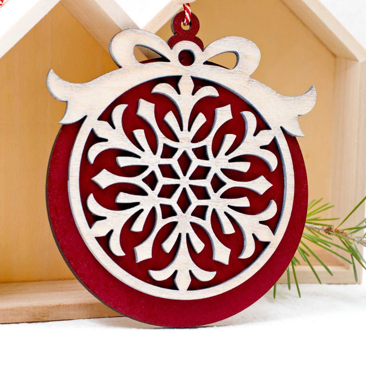 Χριστουγεννιάτικο Στολίδι Bow Bauble