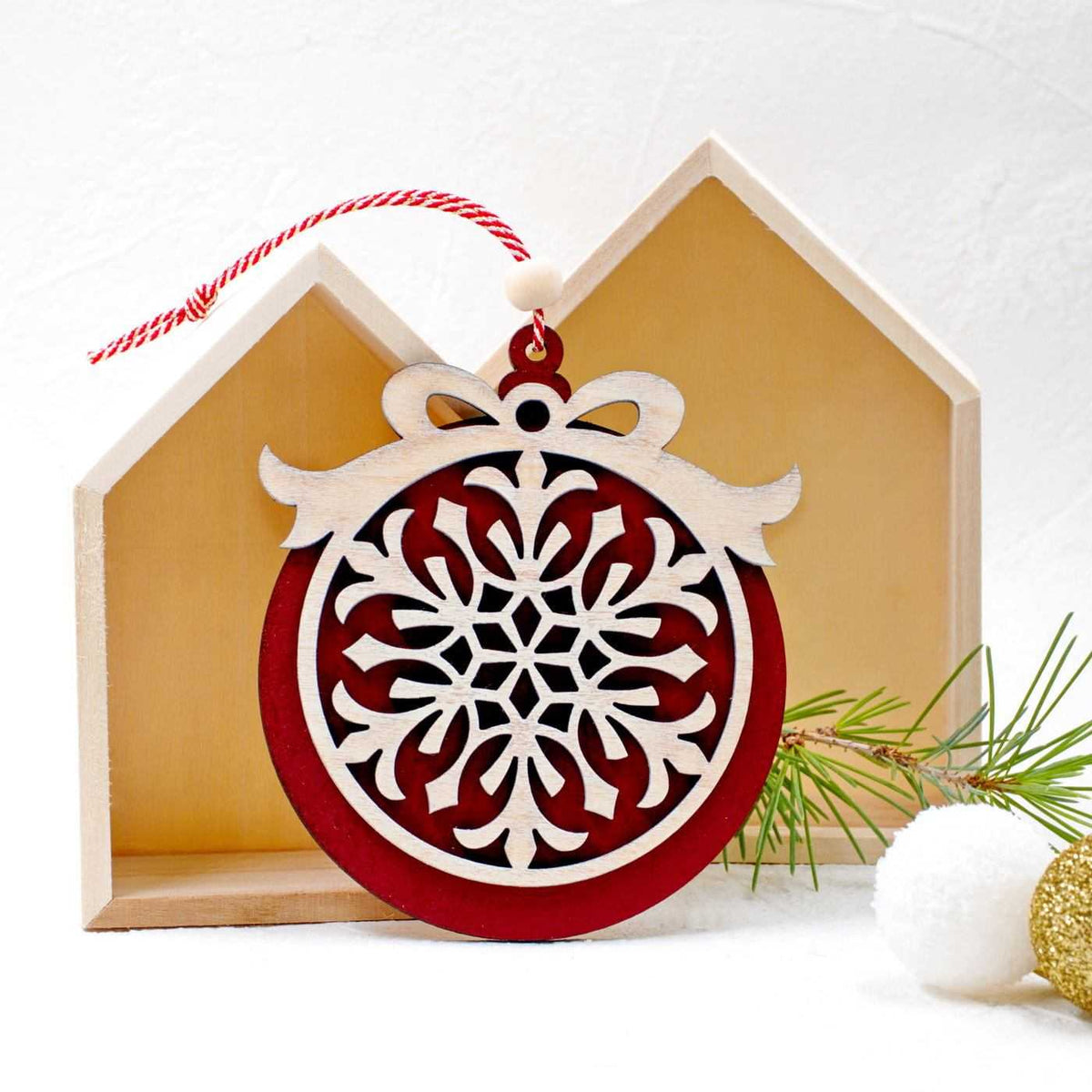 Χριστουγεννιάτικο Στολίδι Bow Bauble