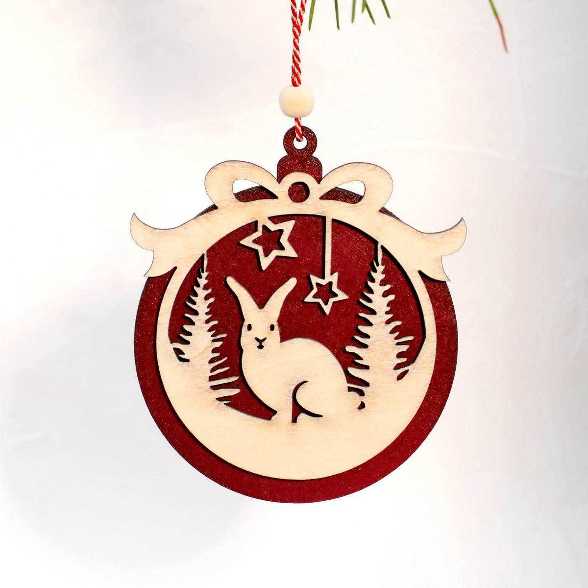 Χριστουγεννιάτικο Στολίδι Rabbit Bauble