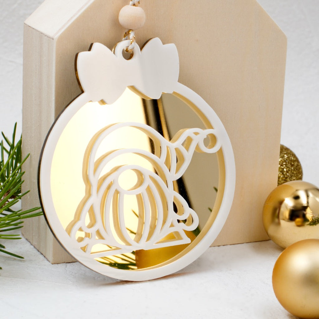 Στολίδι Golden Gnome Bauble