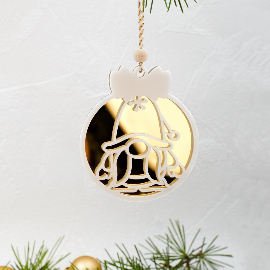 Στολίδι Golden Gnome Bauble