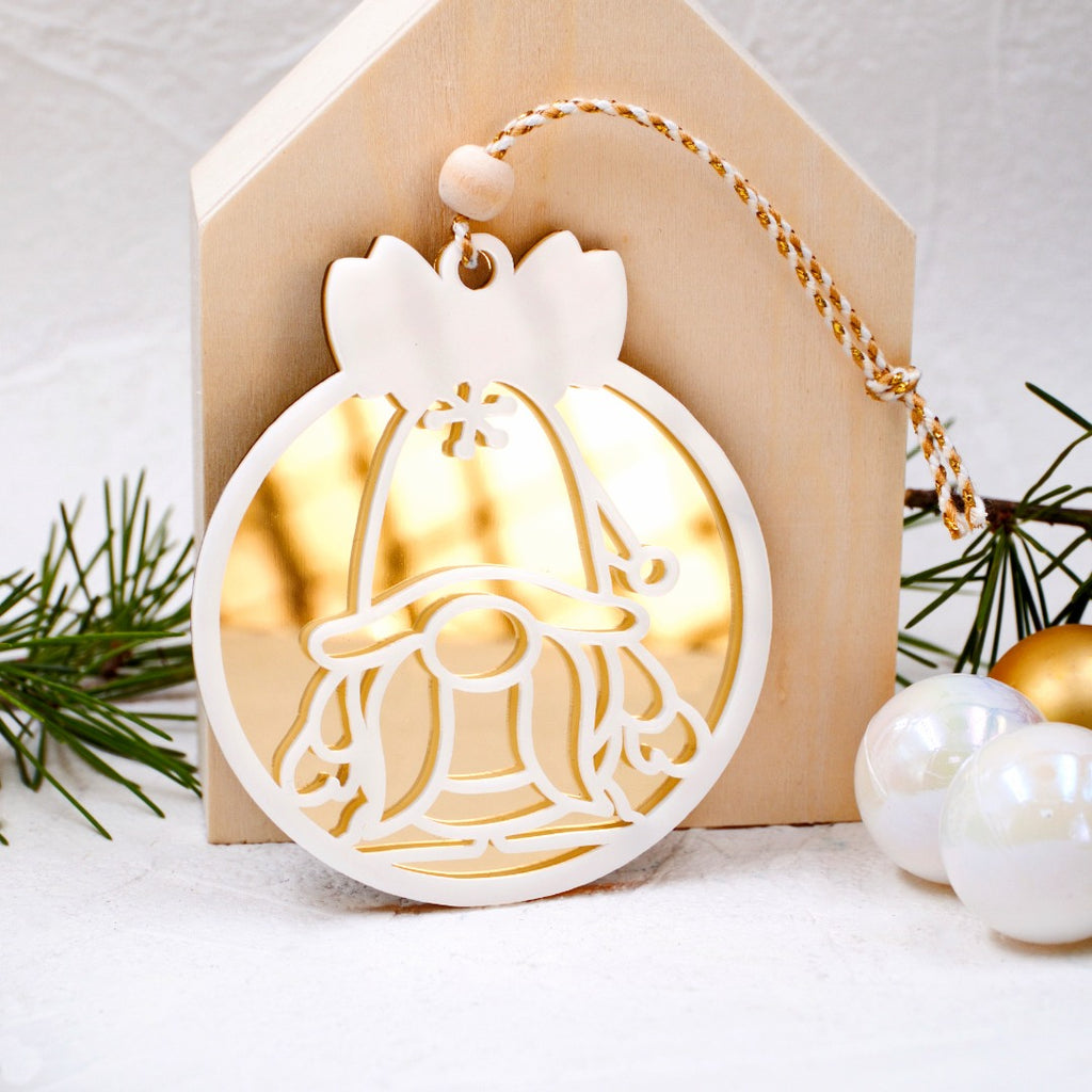 Στολίδι Golden Gnome Bauble