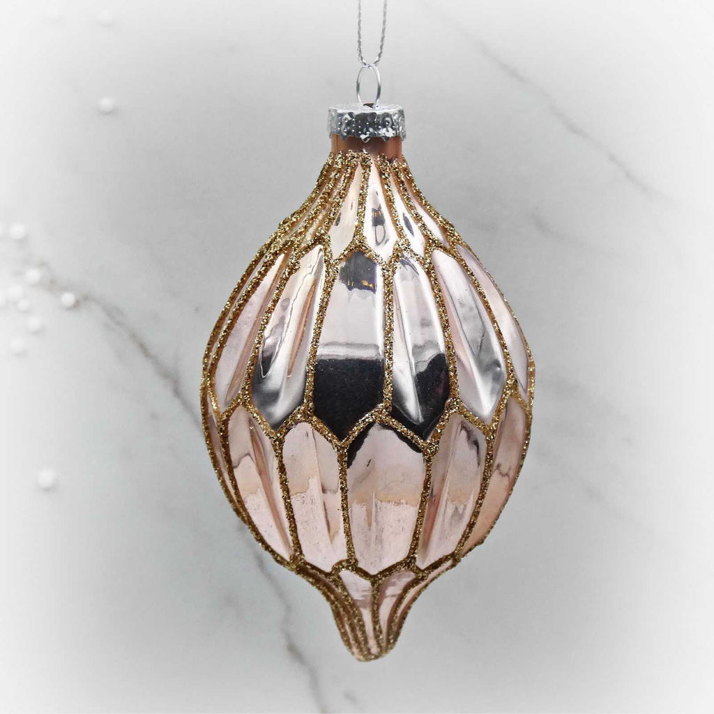 Διακοσμητικό Glass Pine Cone