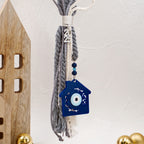 Κρεμαστό Γούρι 2026 Blue Christmas House