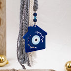 Κρεμαστό Γούρι 2026 Blue Christmas House