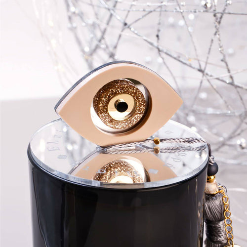 Αρωματικό Κερί Γούρι 2026 – Με Καπάκι & Μάτι