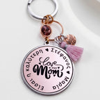 Γυναικείο Μπρελόκ "Love you Mom"- Προσωποποιημένο