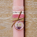 Γυναικεία λαμπάδα Dried Flower