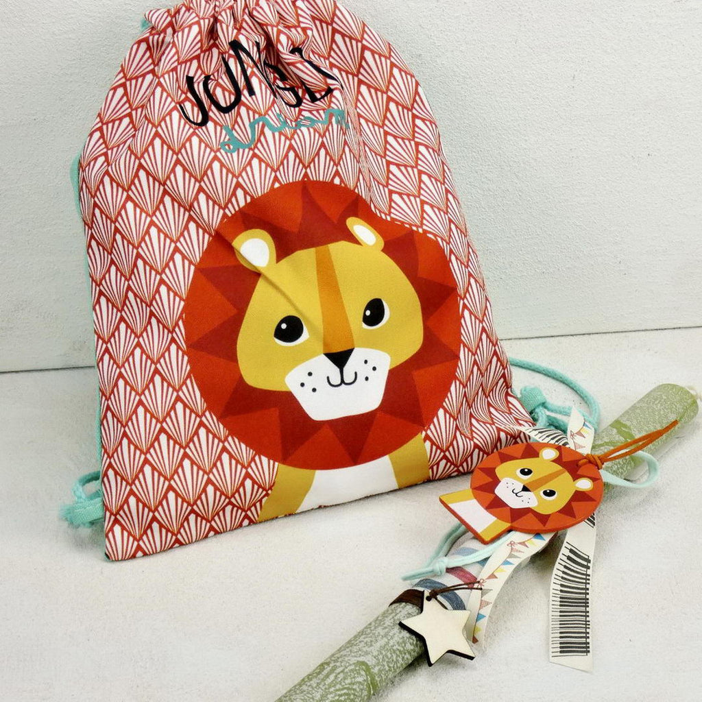 Λαμπάδα για αγόρια Baby Lion