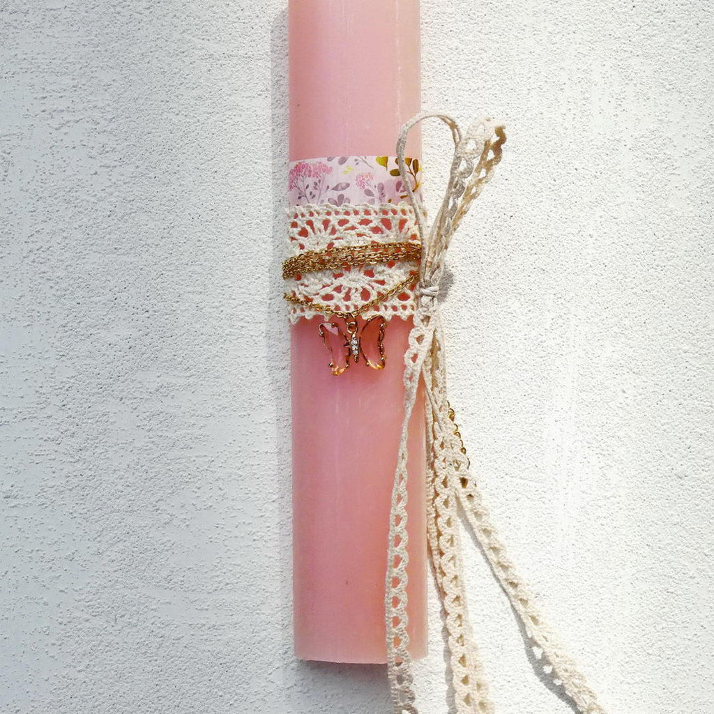 Λαμπάδα με κολιέ Sweet Spring