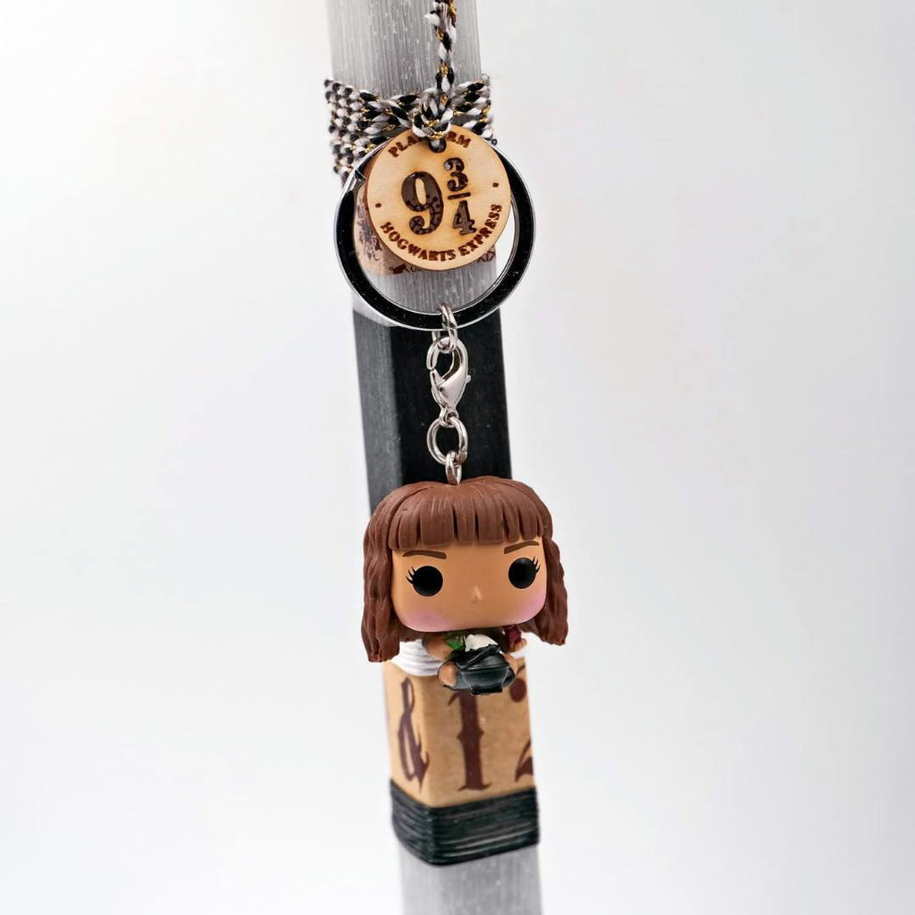 Λαμπάδα με μπρελόκ Hermione Granger