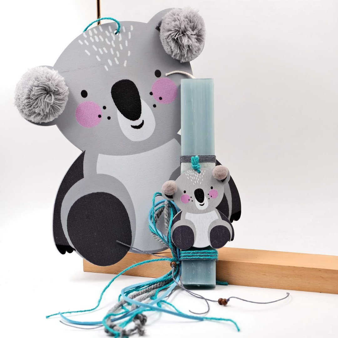 Σετ λαμπάδα Koala Bear