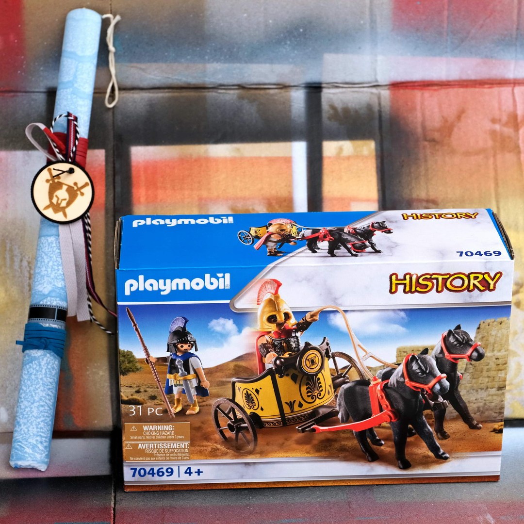 Λαμπάδα Playmobil History