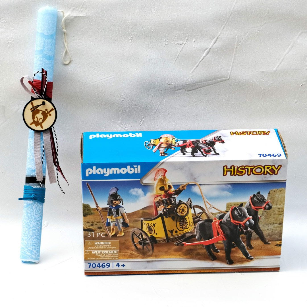 Λαμπάδα Playmobil History