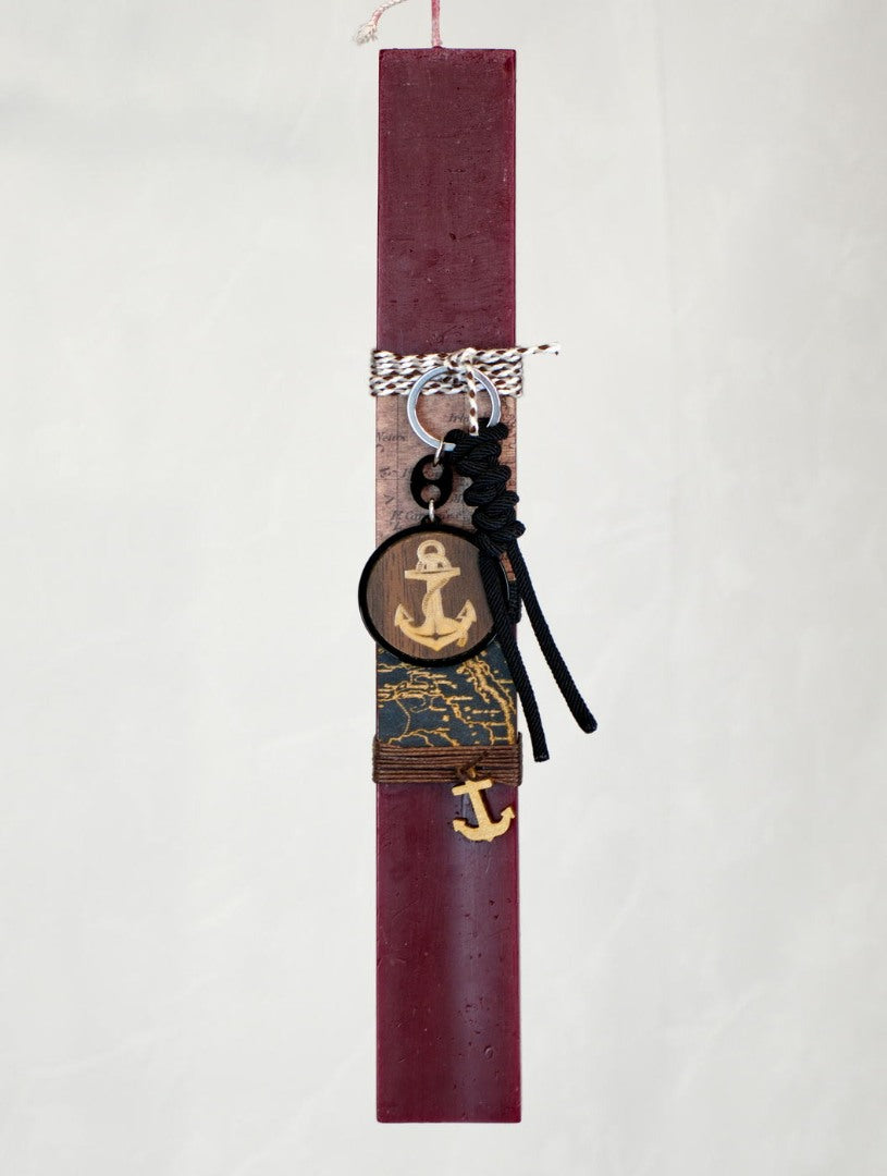Ανδρική Λαμπάδα Μπρελόκ Anchor