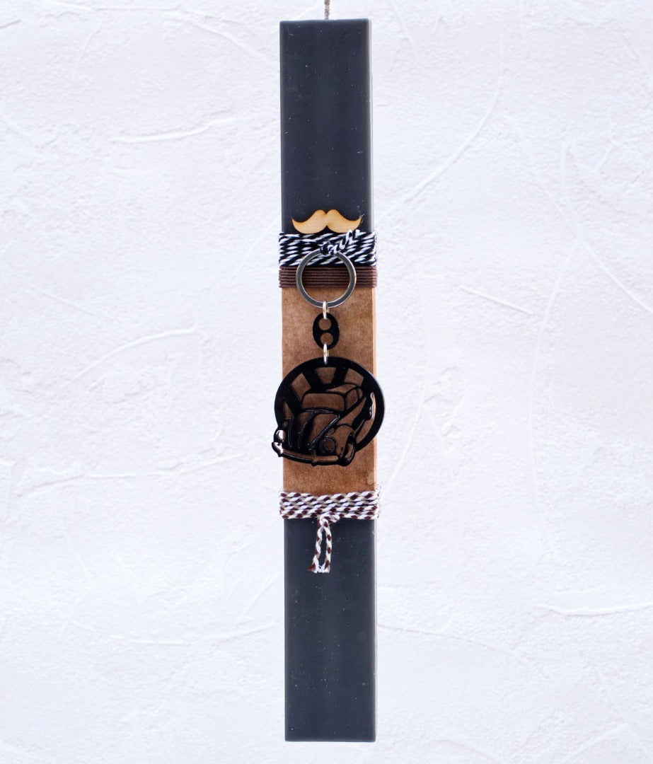Ανδρική Λαμπάδα Μπρελόκ Beetle